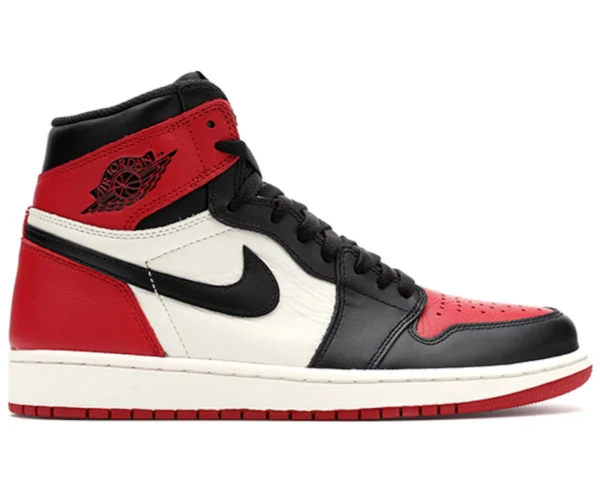 JORDAN 1 BRED TOE
